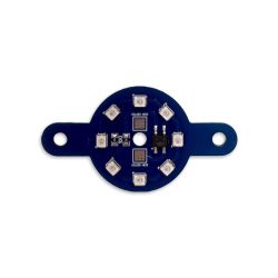 8-LED PCB Flasher Lamp Board - Blue